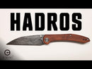 CIVIVI Hadros Thumb Stud Knife Micarta Handle (3.35" 10Cr15CoMoV Blade) C20004-2