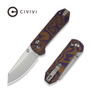 Smoky Mountain Knife Works Exclusives SKU - CIVIVI Yonder Thumb Stud & Crossbar Lock Knife C23073 - 3 - CIVIVI