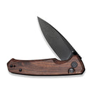 CIVIVI Altus Button Lock And Thumb Stud Knife Wood Handle (2.97" Nitro-V Blade) - CIVIVI
