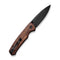 CIVIVI Altus Button Lock And Thumb Stud Knife Wood Handle (2.97" Nitro-V Blade) - CIVIVI