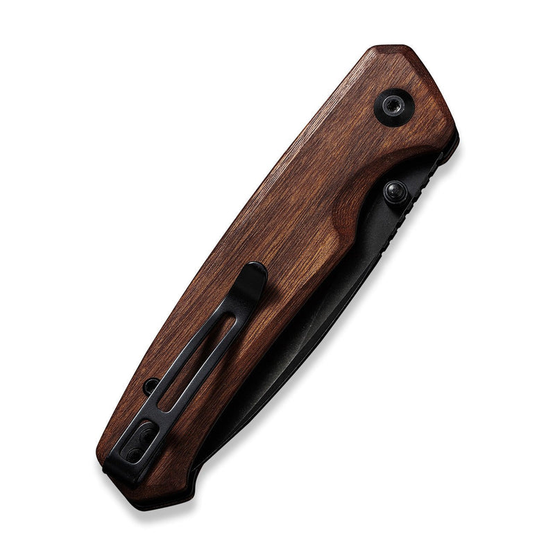 EDC Wood Altus Knife Blade CIVIVI Nitro-V Handle -