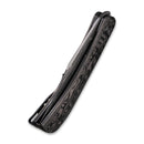 CIVIVI Appalachian Drifter II Front Flipper Knife Carbon Fiber Handle (2.96" Damascus Blade) C19010C-DS3 - CIVIVI