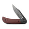 CIVIVI Appalachian Drifter II Front Flipper Knife G10 With Carbon Fiber Handle (2.96" Damascus Blade) C19010C-DS4 - CIVIVI