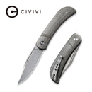 CIVIVI Appalachian Drifter Slip Joint Knife Micarta Handle (2.96" CPM S35VN Blade) - CIVIVI