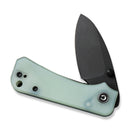 CIVIVI Baby Banter Thumb Stud Knife Natural G10 Handle (2.34" Black Stonewashed Nitro-V Blade) C19068S-8 - CIVIVI