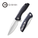 CIVIVI Baklash Flipper Knife G10 Handle (3.5" 9Cr18MoV Blade) C801C - CIVIVI