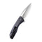CIVIVI Baklash Flipper Knife G10 With Carbon Fiber Overlay Handle (3.5" 9Cr18MoV Blade) C801D - CIVIVI