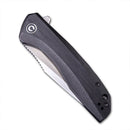 CIVIVI Baklash Flipper Knife Wood Handle (3.5'' 9Cr18MoV Blade) C801E - CIVIVI