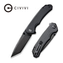 CIVIVI Brazen Flipper And Thumb Stud Knife G10 Handle (3.46" D2 Blade) C2023C