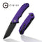 CIVIVI Brazen Flipper And Thumb Stud Knife G10 Handle (3.46" D2 Blade) C2023D