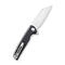 CIVIVI Brigand Flipper Knife G10 Handle (3.46" D2 Blade) C909C