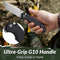 CIVIVI Button Lock Brazen Flipper & Thumb Stud Knife Black G10 Handle (3.46" Stonewashed 14C28N Blade) C19059C-1