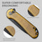 CIVIVI Button Lock Elementum II Pocket Knife Bead Blasted Ultem Handle (2.96" Black Nitro-V Blade) C18062P-8