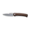 CIVIVI Cetos Flipper Knife Micarta With Stainless Steel Handle (3.48" 14C28N Blade) C21025B-1