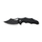 CIVIVI Chiro Flipper Knife Black G10 Handle (3.1" Black Stonewashed 14C28N Blade) C23046-1