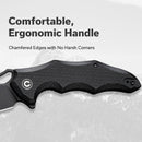CIVIVI Chiro Flipper Knife G10 Handle (3.1" 14C28N Blade) C23046-1