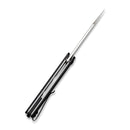 CIVIVI Chronic Flipper Knife Carbon Fiber Overlay On G10 Handle (3.22'' Damascus Blade) C917DS