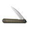 CIVIVI Clavi Front Flipper Knife Micarta Handle (3.06" Nitro-V Blade) C21019-3