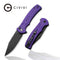 CIVIVI Cogent Flipper And Button Lock Knife G10 Handle (3.47" 14C28N Blade) C20038D-2