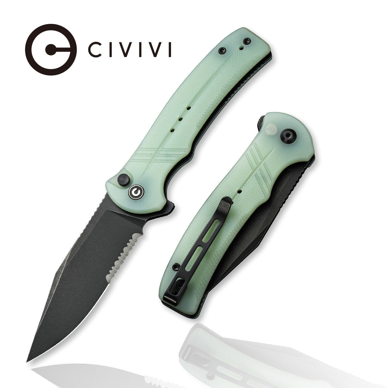 CIVIVI Cogent EDC Knife - G10 Handle 14C28N Blade