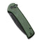 CIVIVI Conspirator Flipper And Button Lock Knife Micarta Handle (3.48" Nitro-V Blade) C21006-2