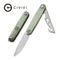 CIVIVI Crit Front Flipper Knife With Multi-Tool G10 Handle (3.18" Nitro-V) C20014F-2
