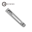 CIVIVI Deep Carry Pocket Clip for EDC Knife with Recessed Screw Hole, NOT Screws Included CA-05B
