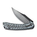 CIVIVI Dogma Flipper Knife G10 And Carbon Fiber Handle (3.46" Damascus Blade) C2014DS-1
