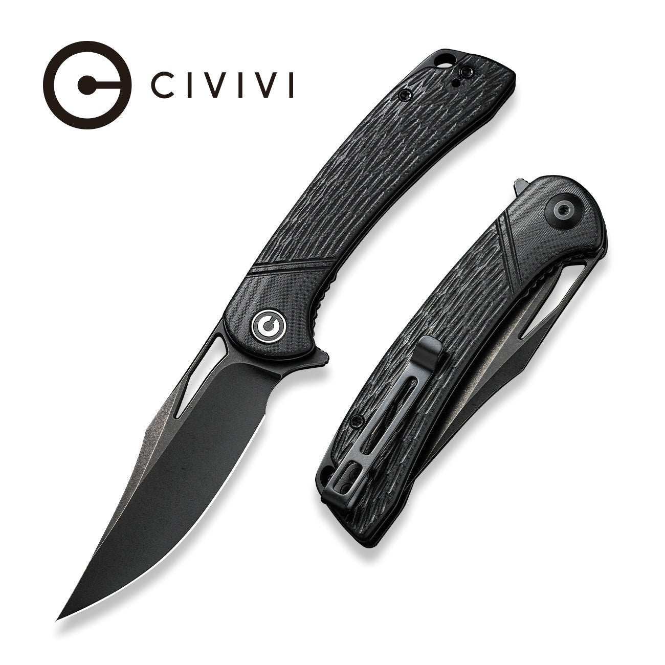 CIVIVI Dogma Flipper Knife G10 Handle D2 Blade