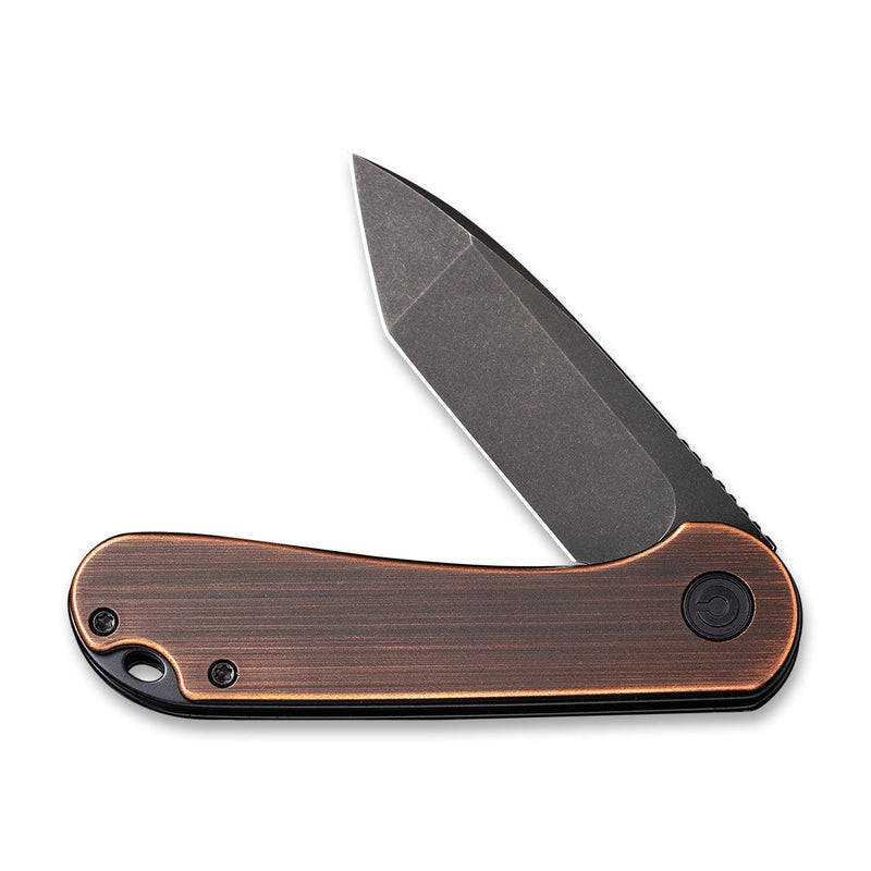 CIVIVI Elementum Flipper Knife Copper Handle (2.96" D2 Blade) C907T-B