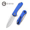 CIVIVI Elementum Flipper Knife G10 Handle (2.96" D2 Blade) C907F