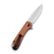 CIVIVI Elementum Flipper Knife Micarta Handle (2.96" D2 Blade) C907M
