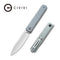 CIVIVI Exarch Front Flipper Knife G10 Handle (3.22" D2 Blade) C2003A