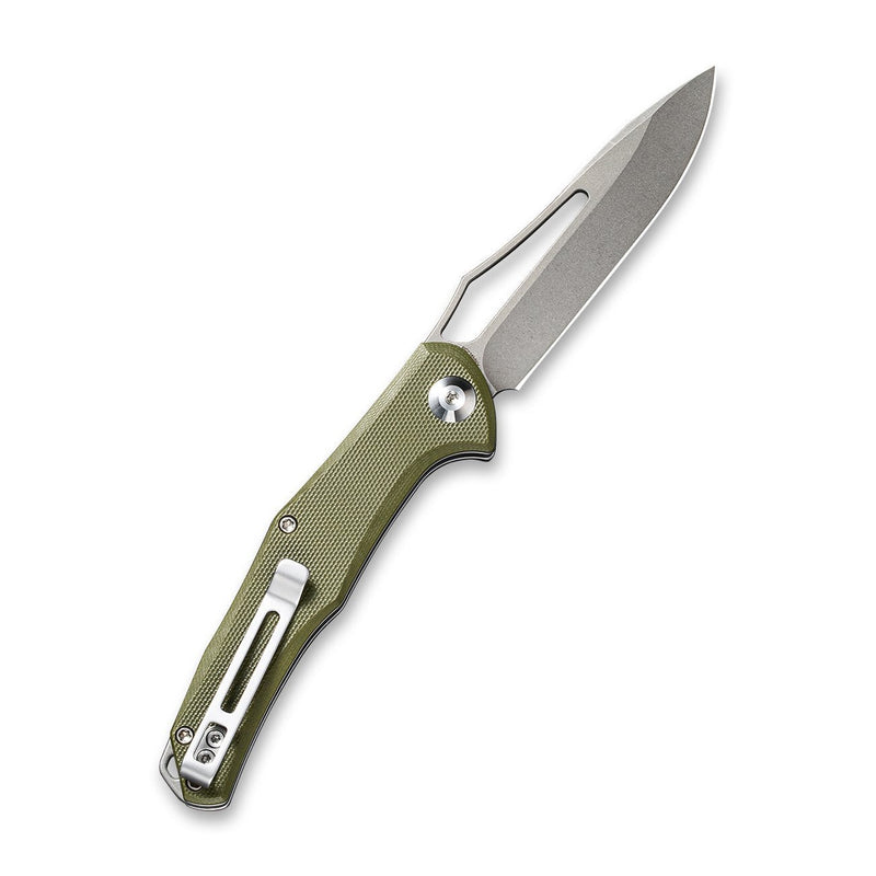 CIVIVI Fracture Slip Joint Knife G10 Handle (3.35" 8Cr14MoV Drop Point Blade) C2009A