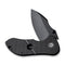 CIVIVI Gordo Flipper Knife Black G10 Handle (2.51" Black D2 Blade) C22018C-1