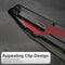 CIVIVI Hypersonic Flipper Knife Steel Handle With G10 Inlay (3.7" 14C28N Blade) C22011-3