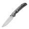 CIVIVI Imperium Front Flipper And Thumb Stud Knife Carbon Fiber And Resin Handle (3.47" Nitro-V Blade) C2106A