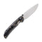 CIVIVI Imperium Front Flipper And Thumb Stud Knife Carbon Fiber And Resin Handle (3.47" Nitro-V Blade) C2106A