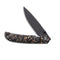 CIVIVI Imperium Front Flipper And Thumb Stud Knife Carbon Fiber And Resin Handle (3.47" Nitro-V Blade) C2106C