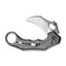 CIVIVI Incisor II Button Lock Knife Gray Aluminum Handle (2.02" Satin Finished Nitro-V Blade) C16016B-3