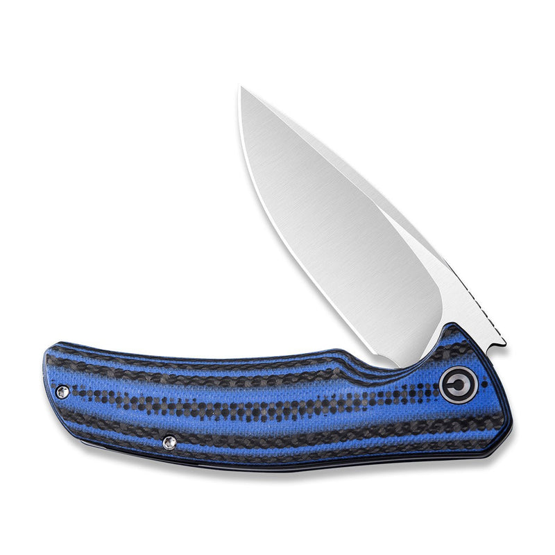 CIVIVI Incite Flipper Knife G10 And Carbon Fiber Handle (3.7'' D2 Blade) C908B