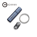 CIVIVI Key Bit Titanium Container Steel Torx Screwdriver Tool Set C20048-3