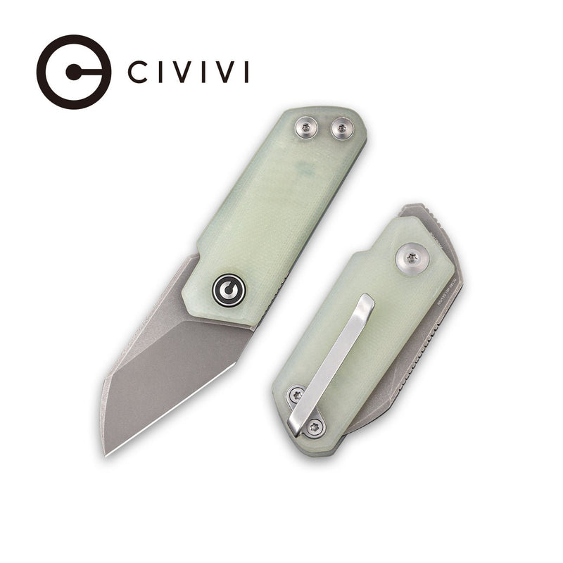 CIVIVI Ki-V Slip Joint Knife G10 Handle (1.55" 9Cr18MoV Blade) C2108A