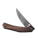 CIVIVI Lazar Front Flipper Knife Copper Handle (3.31" Damascus Blade) C20013-DS1