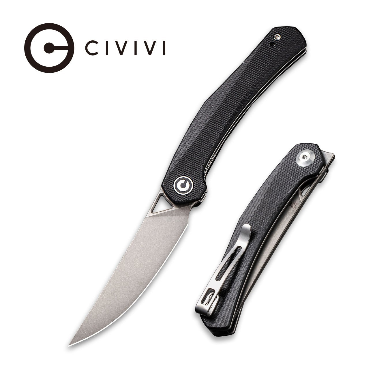 CIVIVI Lazar Front Flipper Knife G10 Handle 10Cr15CoMoV CIVIVI Lazar Front Flipper Knife G10 Handle 10Cr15CoMoV