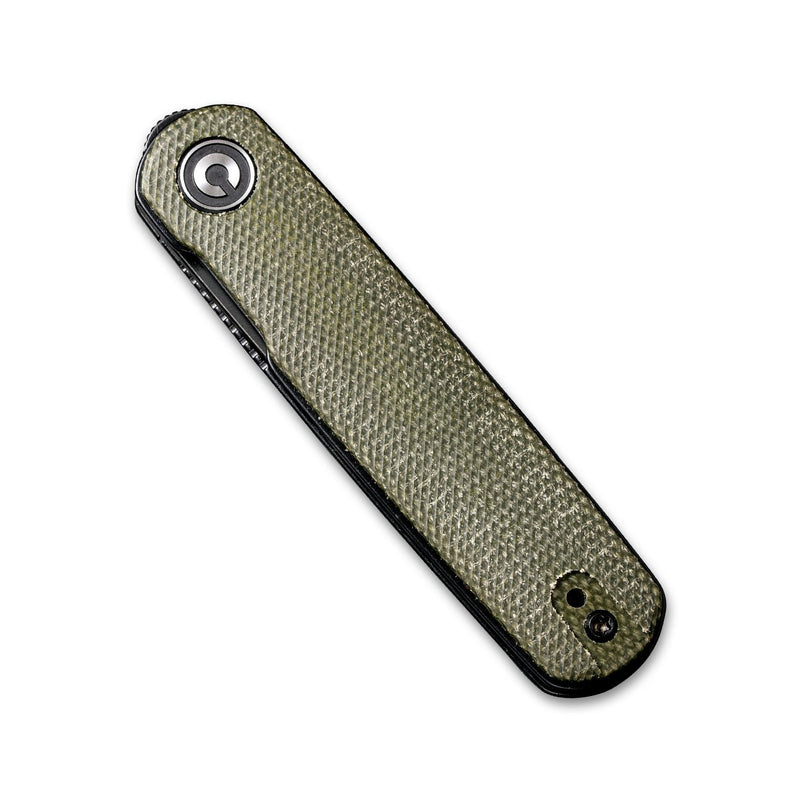 CIVIVI Lumi Top Flipper Pocket Knife Micarta Handle (2.56" 14C28N Blade) C20024-1