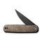 CIVIVI Lumi Top Flipper Pocket Knife Micarta Handle (2.56" 14C28N Blade) C20024-5