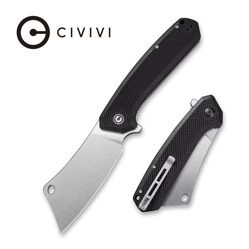 CIVIVI Mastodon Flipper Knife G10 Handle (3.83" 9Cr18MoV Blade) C2012C