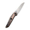 CIVIVI McKenna Front Flipper Knife Copper Handle (2.92" Damascus Blade) C905DS-2