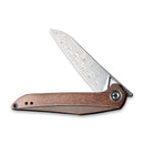 CIVIVI McKenna Front Flipper Knife Copper Handle (2.92" Damascus Blade) C905DS-2